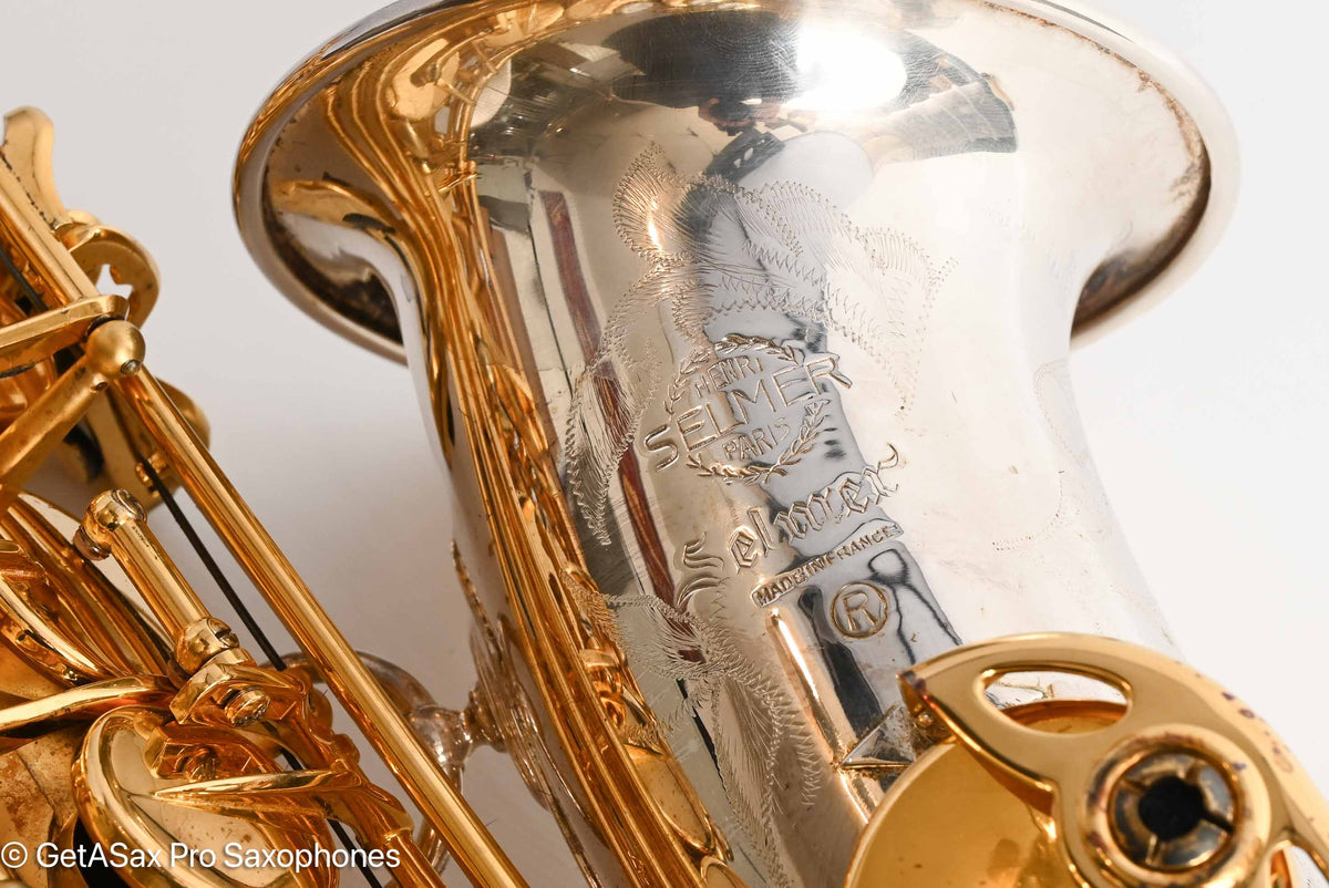 Selmer Mark VI Alto 1974 Aftermarket Silver and Gold 219607