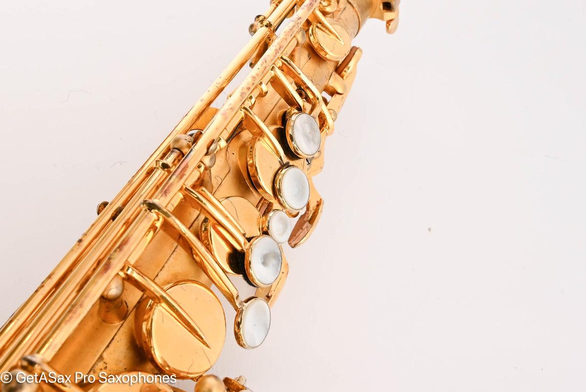 Selmer Mark VI Alto 1974 Aftermarket Silver and Gold 219607