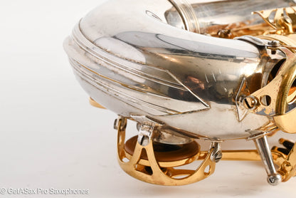 Selmer Mark VI Alto 1974 Aftermarket Silver and Gold 219607