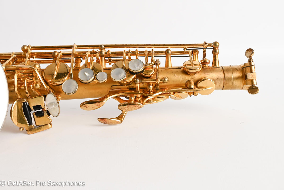 Selmer Mark VI Alto 1974 Aftermarket Silver and Gold 219607