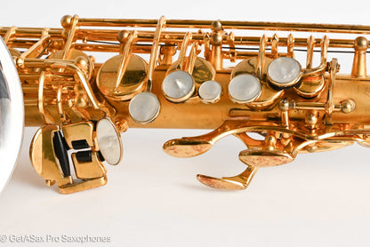 Selmer Mark VI Alto 1974 Aftermarket Silver and Gold 219607
