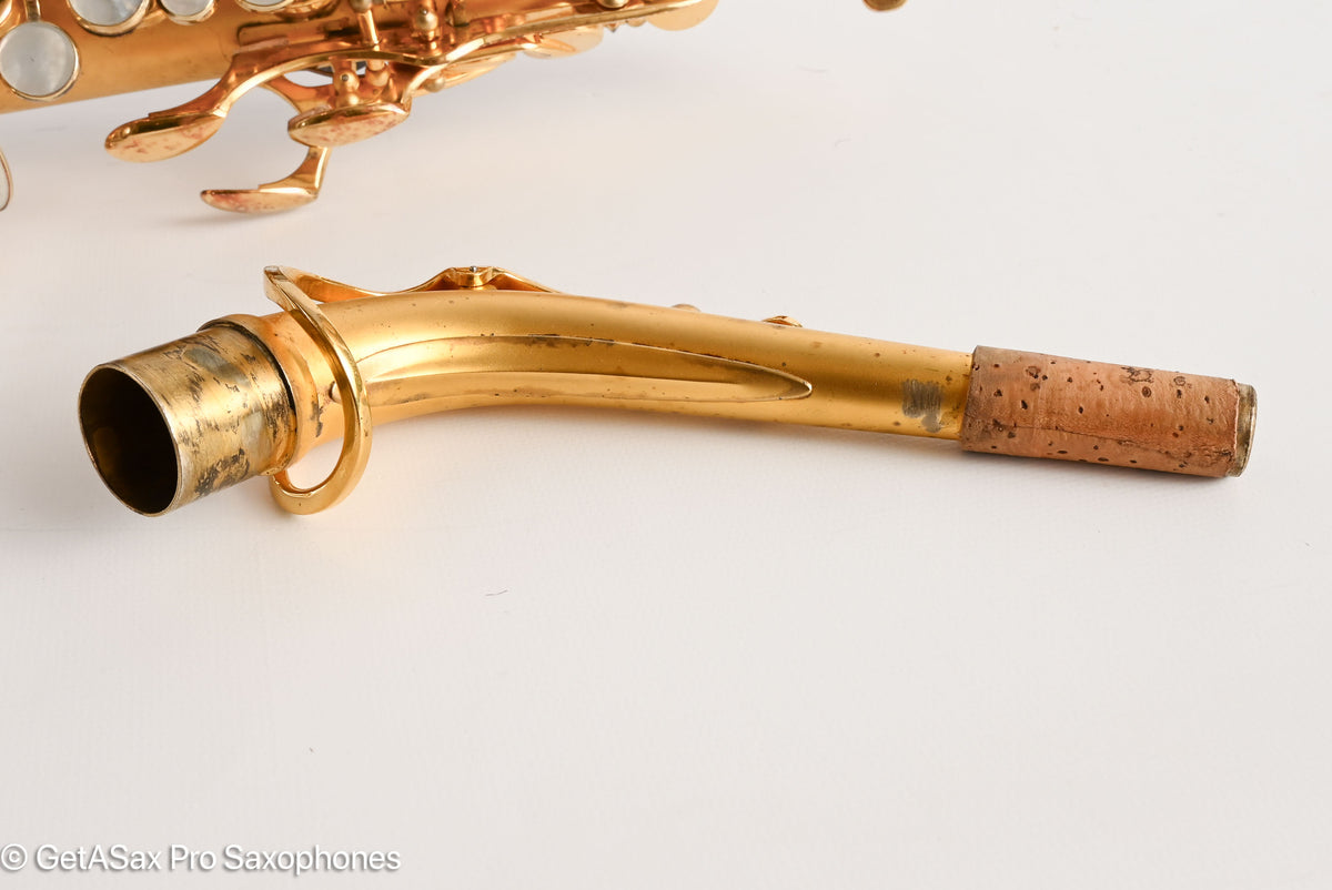 Selmer Mark VI Alto 1974 Aftermarket Silver and Gold 219607