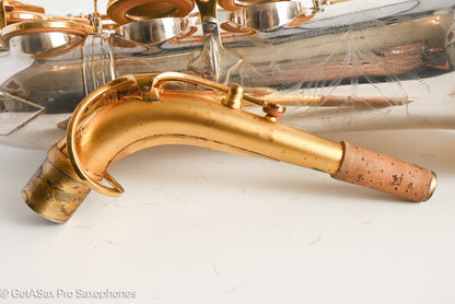 Selmer Mark VI Alto 1974 Aftermarket Silver and Gold 219607