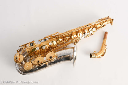 Selmer Mark VI Alto 1974 Aftermarket Silver and Gold 219607