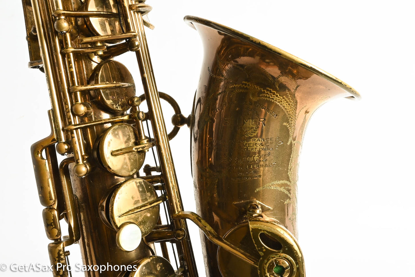 Selmer Mark VI Alto Original Lacquer 55549 55750 Neck