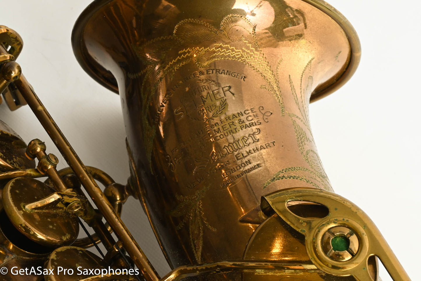 Selmer Mark VI Alto Original Lacquer 55549 55750 Neck