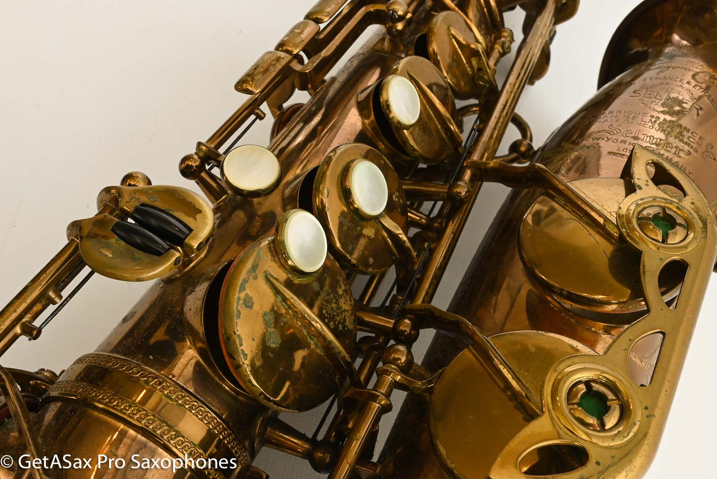 Selmer Mark VI Alto Original Lacquer 55549 55750 Neck