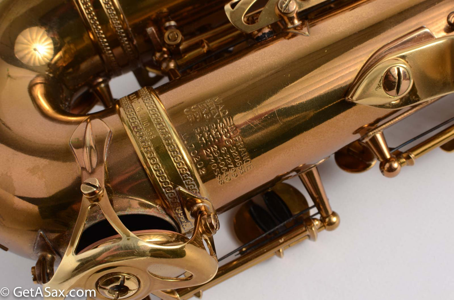 Selmer Mark VI Alto 70xxx Stohrer Overhaul