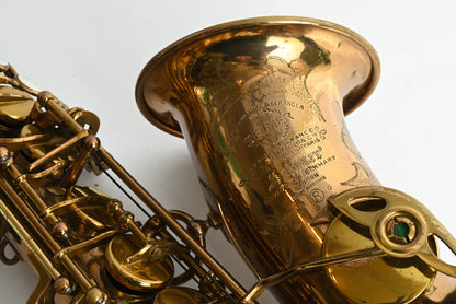 Selmer Mark VI Alto 1958 Original Lacquer American Engraved 75540