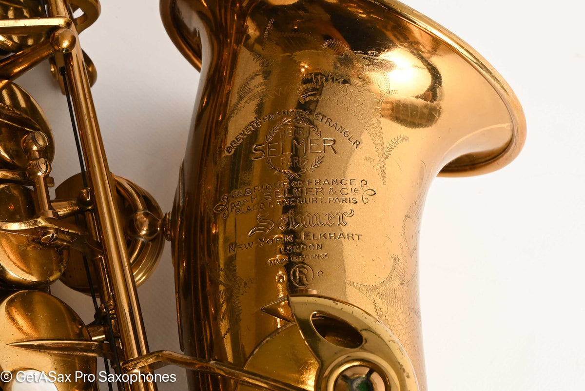 Selmer Mark VI Alto 1959 Original Lacquer Very Good Condition 78563