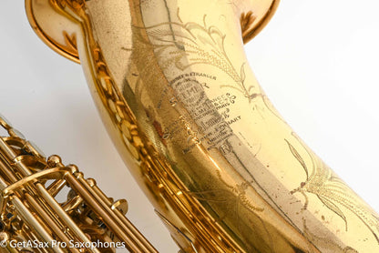 Selmer Mark VI Baritone 1960 Original Lacquer Fresh Overhaul! 87557