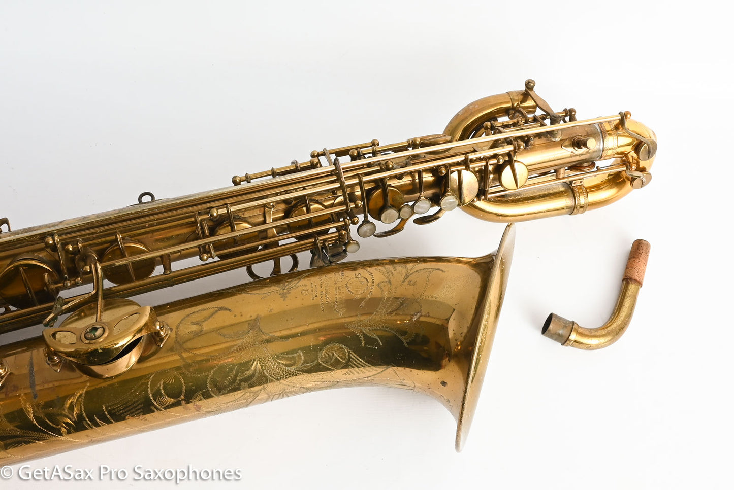 Selmer Mark VI Baritone 1959 Low A Original Lacquer and Pads Gorgeous! 80132