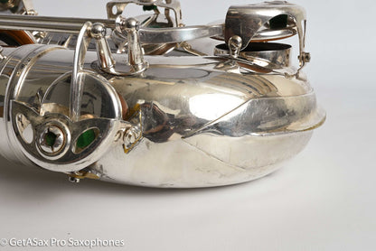 Selmer Mark VI Baritone 1969 Low A Original Silver 166678