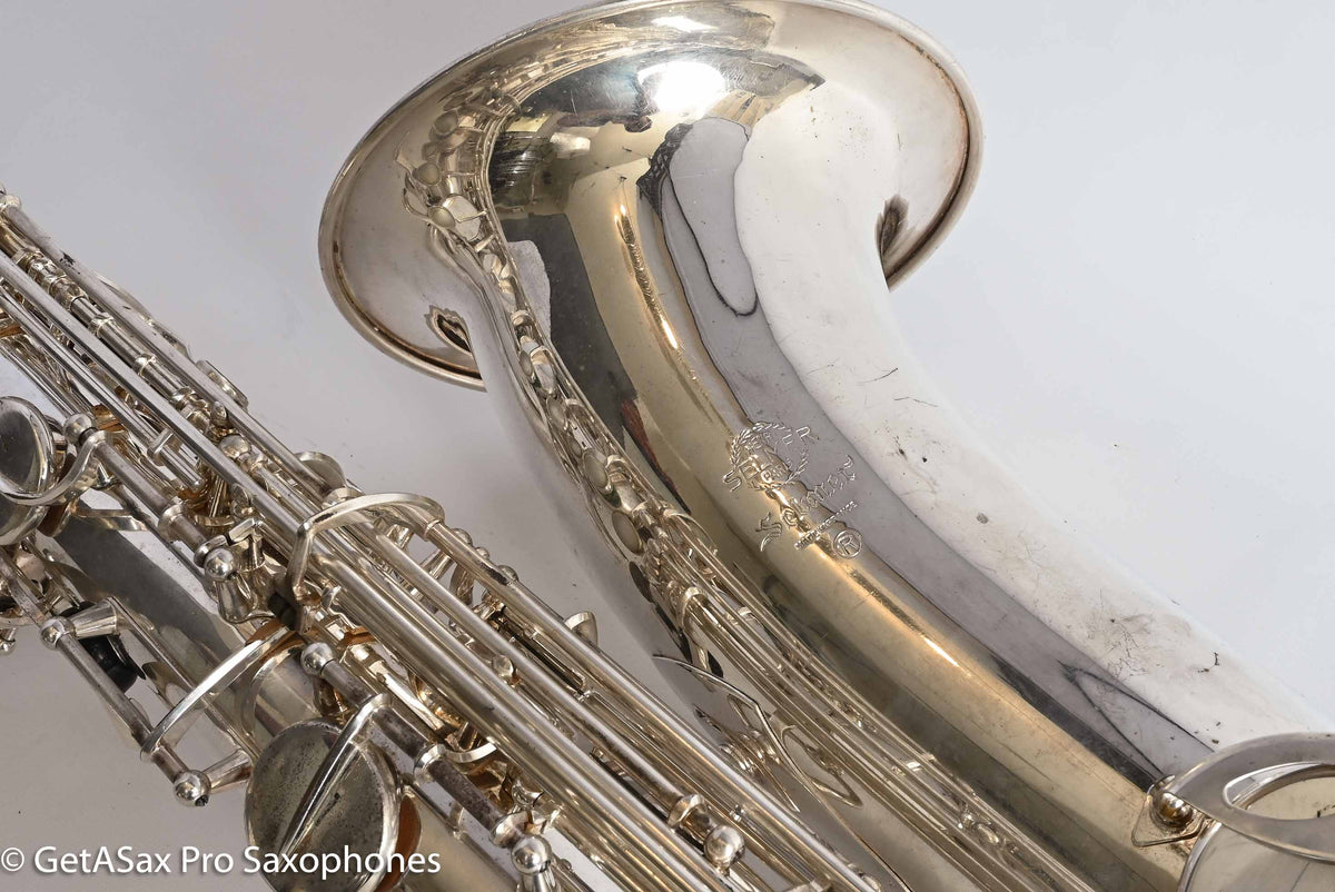 Selmer Mark VI Baritone 1969 Low A Original Silver 166678