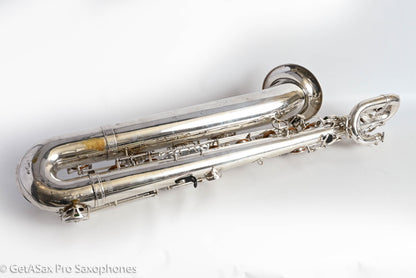 Selmer Mark VI Baritone 1969 Low A Original Silver 166678