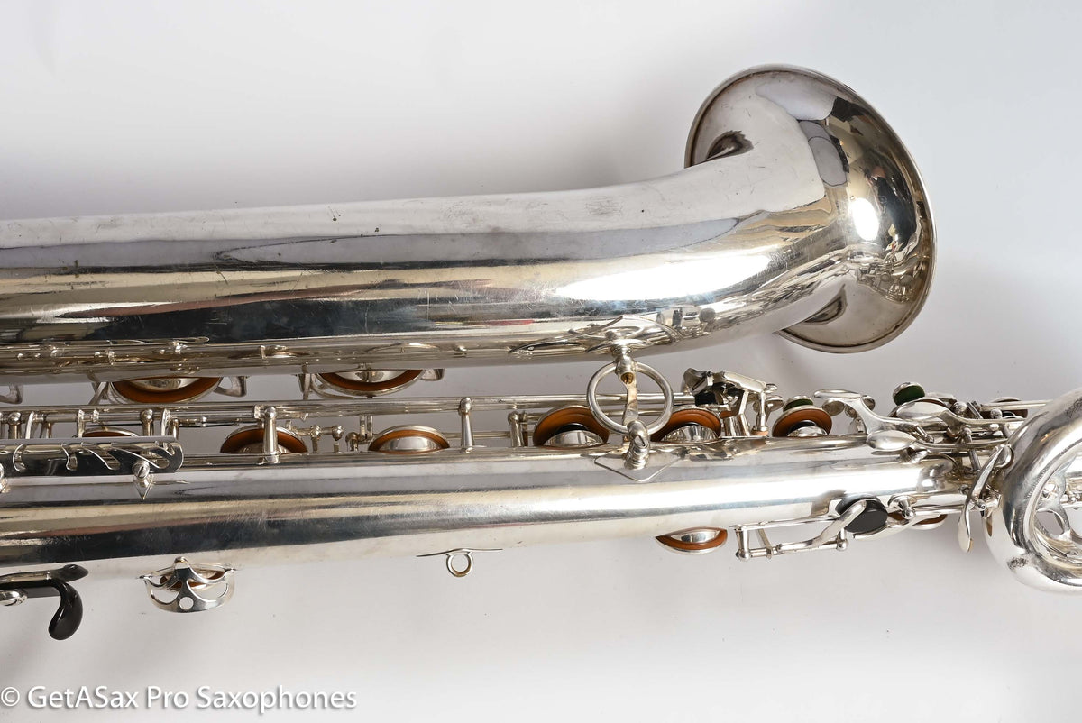 Selmer Mark VI Baritone 1969 Low A Original Silver 166678