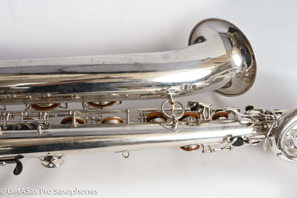 Selmer Mark VI Baritone 1969 Low A Original Silver 166678