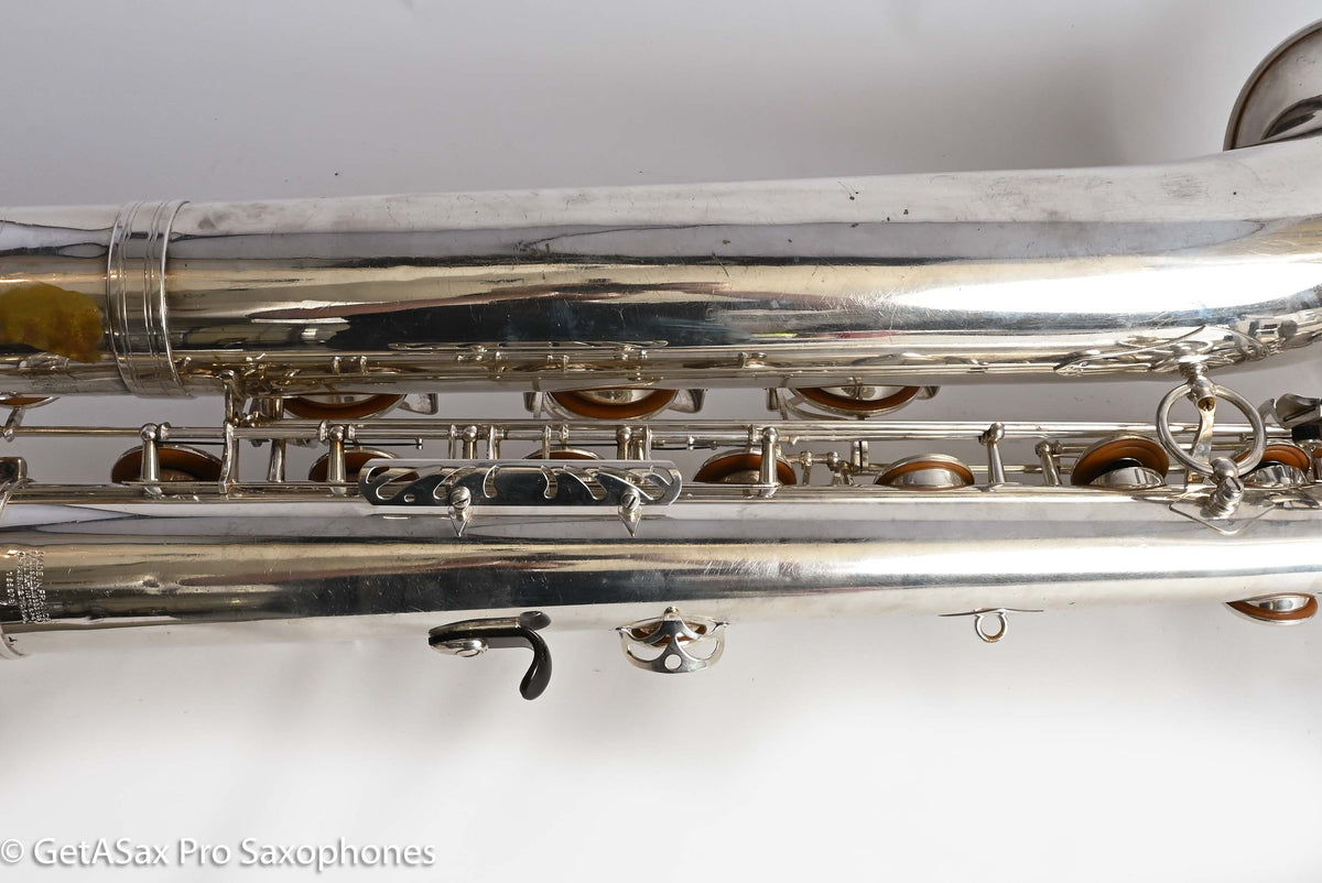 Selmer Mark VI Baritone 1969 Low A Original Silver 166678