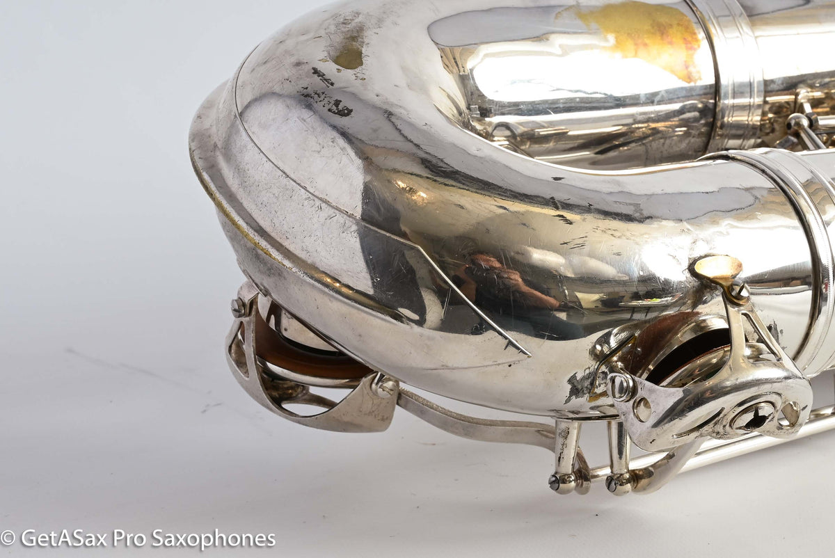 Selmer Mark VI Baritone 1969 Low A Original Silver 166678