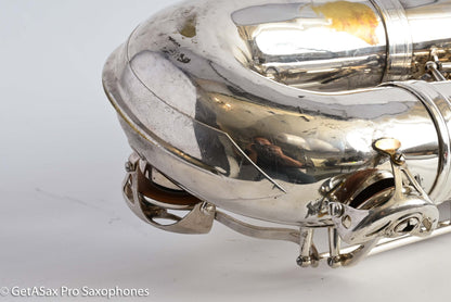Selmer Mark VI Baritone 1969 Low A Original Silver 166678