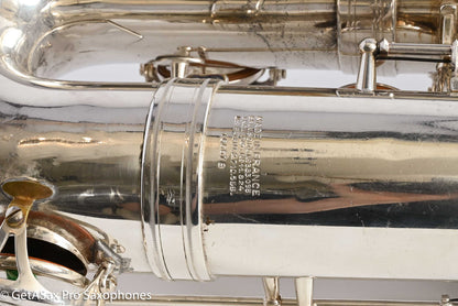 Selmer Mark VI Baritone 1969 Low A Original Silver 166678