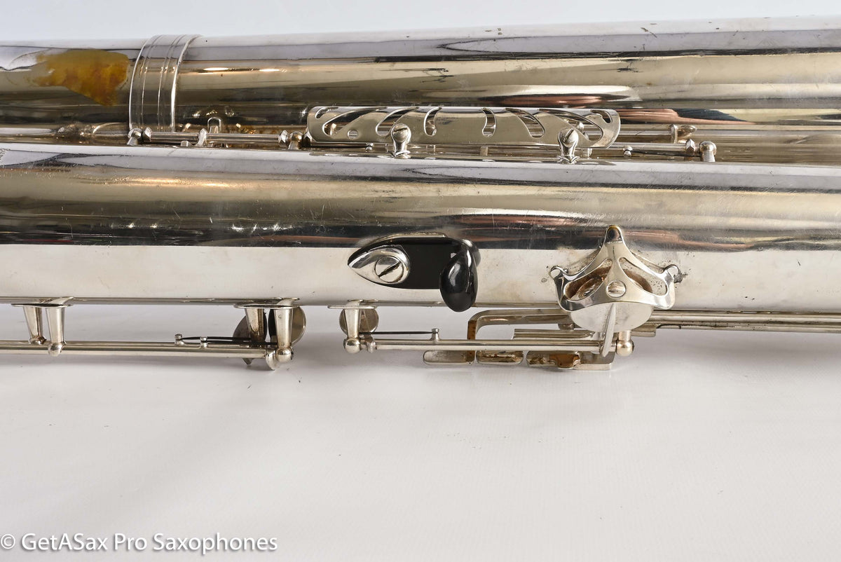 Selmer Mark VI Baritone 1969 Low A Original Silver 166678