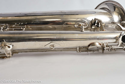 Selmer Mark VI Baritone 1969 Low A Original Silver 166678