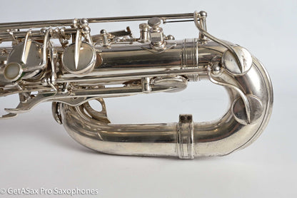 Selmer Mark VI Baritone 1969 Low A Original Silver 166678