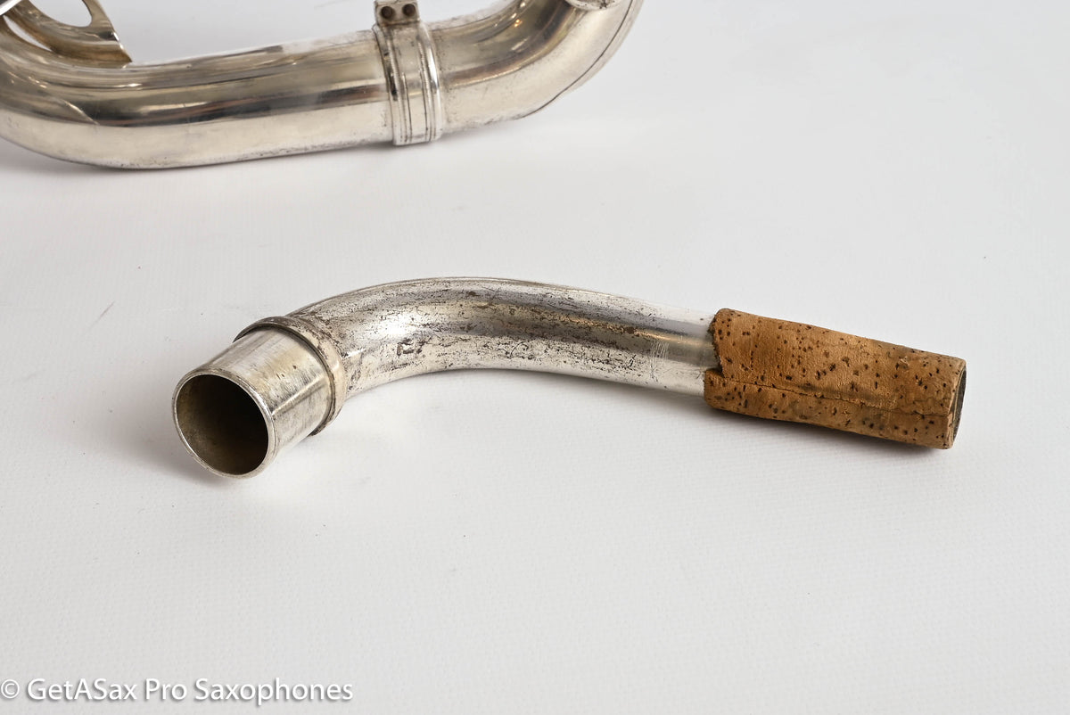 Selmer Mark VI Baritone 1969 Low A Original Silver 166678