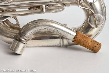 Selmer Mark VI Baritone 1969 Low A Original Silver 166678