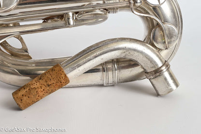 Selmer Mark VI Baritone 1969 Low A Original Silver 166678