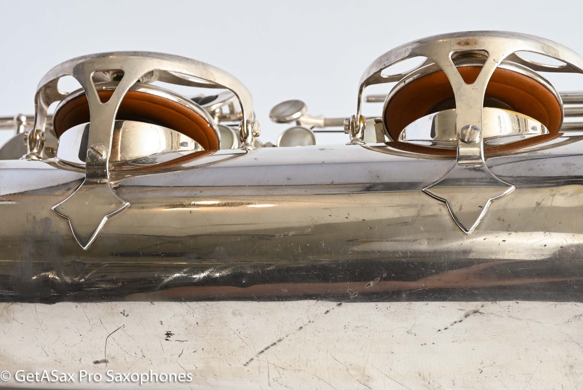 Selmer Mark VI Baritone 1969 Low A Original Silver 166678