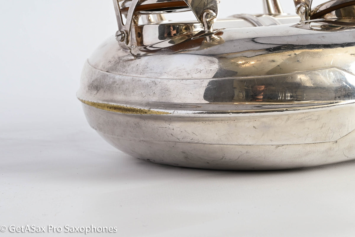 Selmer Mark VI Baritone 1969 Low A Original Silver 166678
