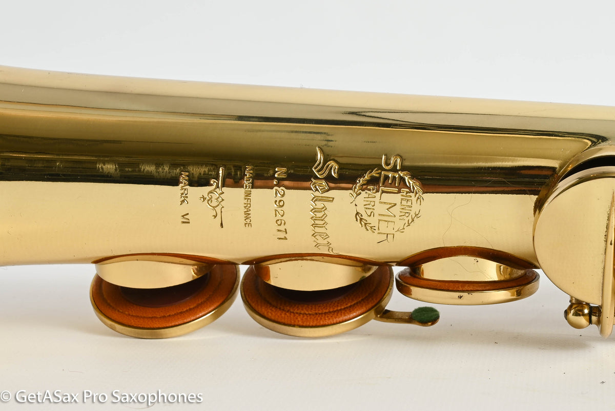 Selmer Mark VI Soprano Original Lacquer Very Good Condition! 292671