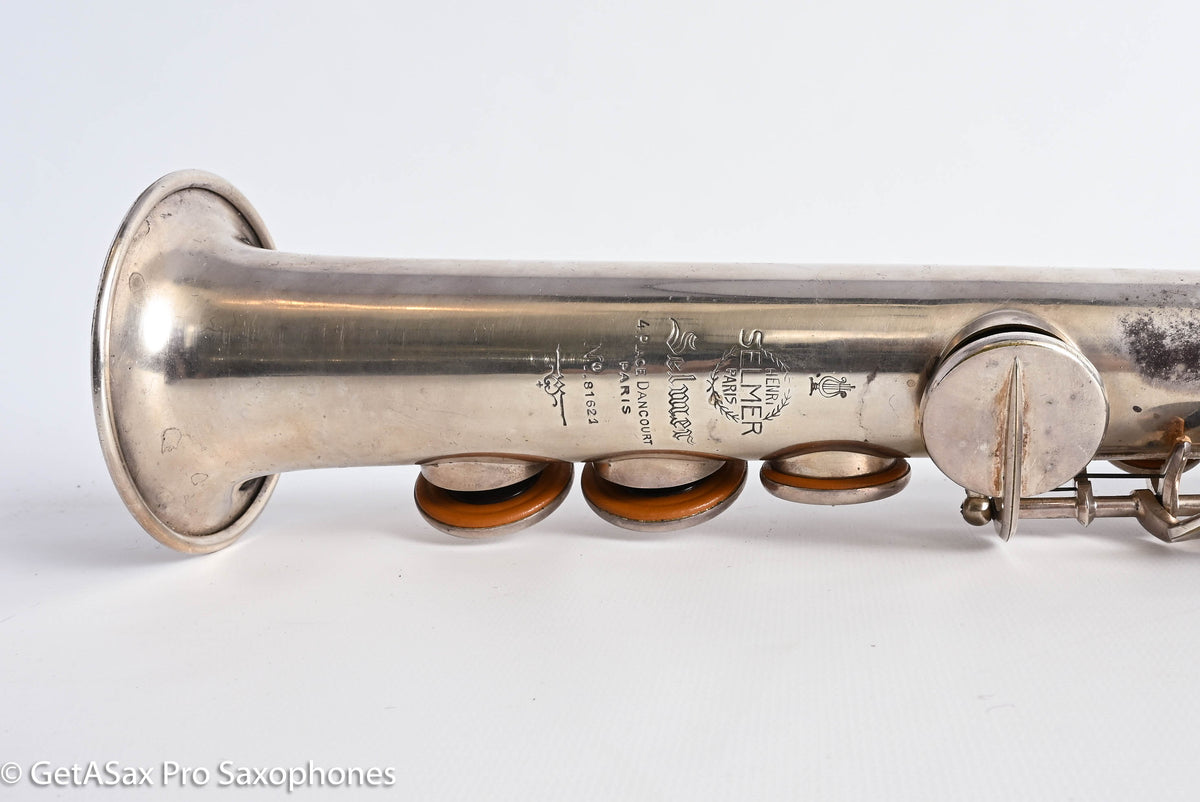 Selmer Mark VI Soprano Silver 1959 Original Silver Best Serial Range! 81621