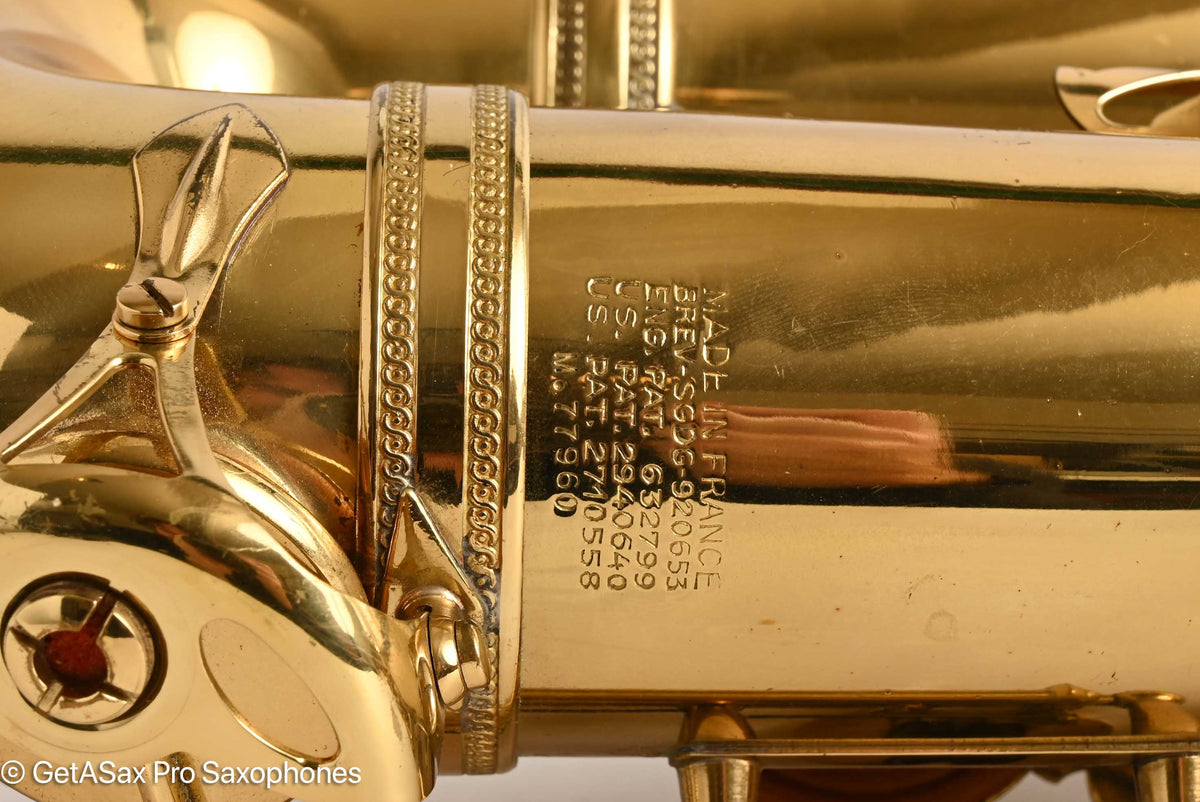 Selmer Mark VI Tenor 1958 Original Lacquer Good Pads Amazing! 77960