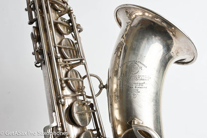 Selmer Mark VI Tenor 1961 Original Silver Getting Overhauled Now! 91194