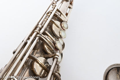 Selmer Mark VI Tenor 1961 Original Silver Getting Overhauled Now! 91194