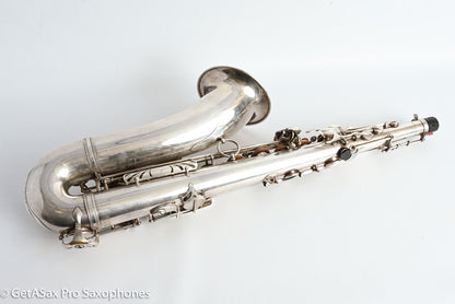 Selmer Mark VI Tenor 1961 Original Silver Getting Overhauled Now! 91194