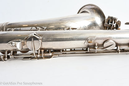 Selmer Mark VI Tenor 1961 Original Silver Getting Overhauled Now! 91194