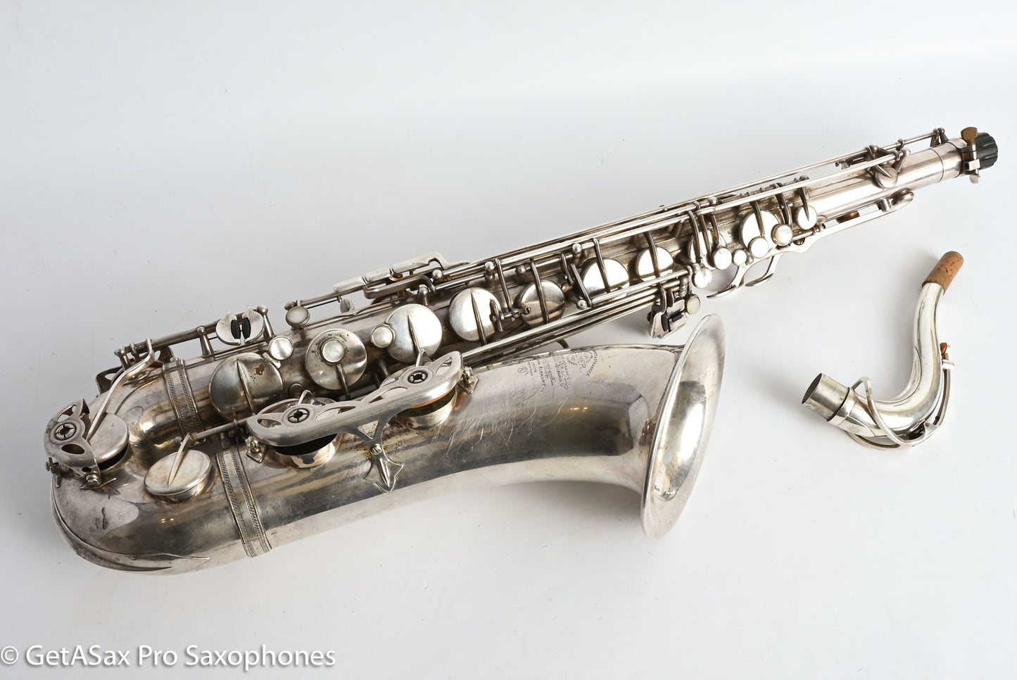 Selmer Mark VI Tenor 1961 Original Silver Getting Overhauled Now! 91194