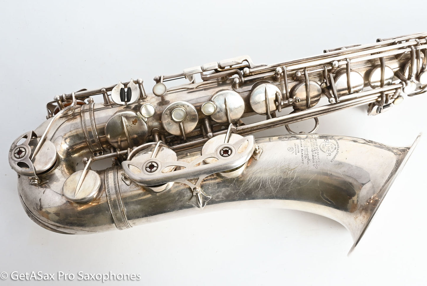 Selmer Mark VI Tenor 1961 Original Silver Getting Overhauled Now! 91194