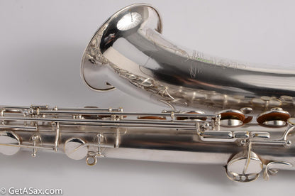 Selmer Radio Improved Tenor Original Silver Overhauled Excellent