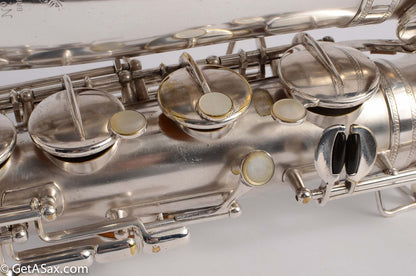 Selmer Radio Improved Tenor Original Silver Overhauled Excellent
