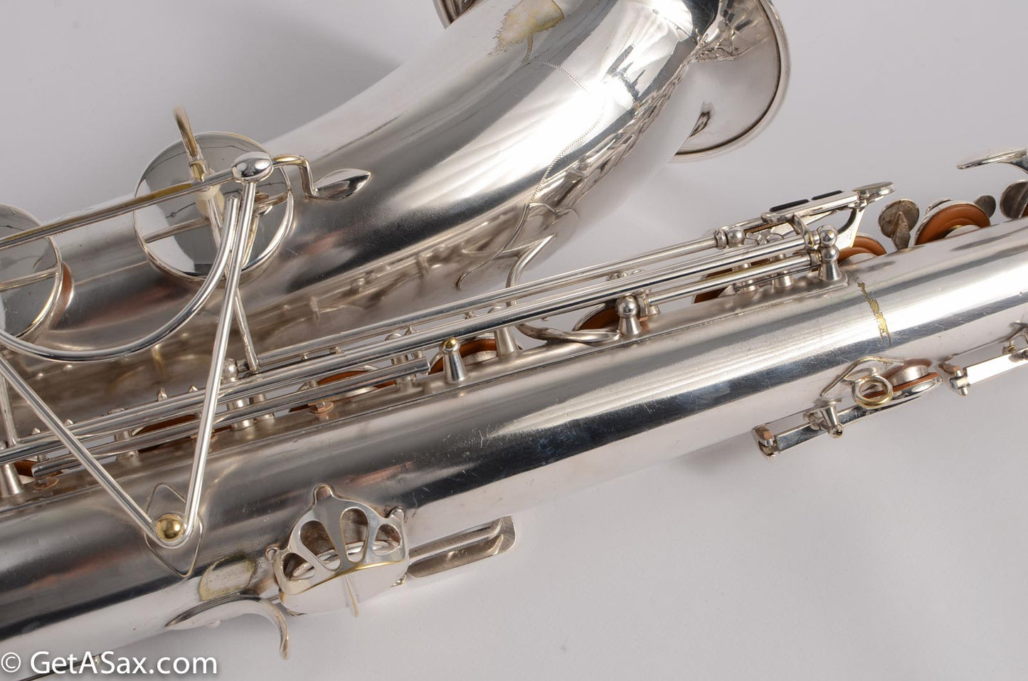 Selmer Radio Improved Tenor Original Silver Overhauled Excellent
