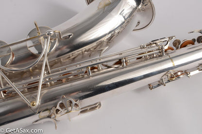 Selmer Radio Improved Tenor Original Silver Overhauled Excellent