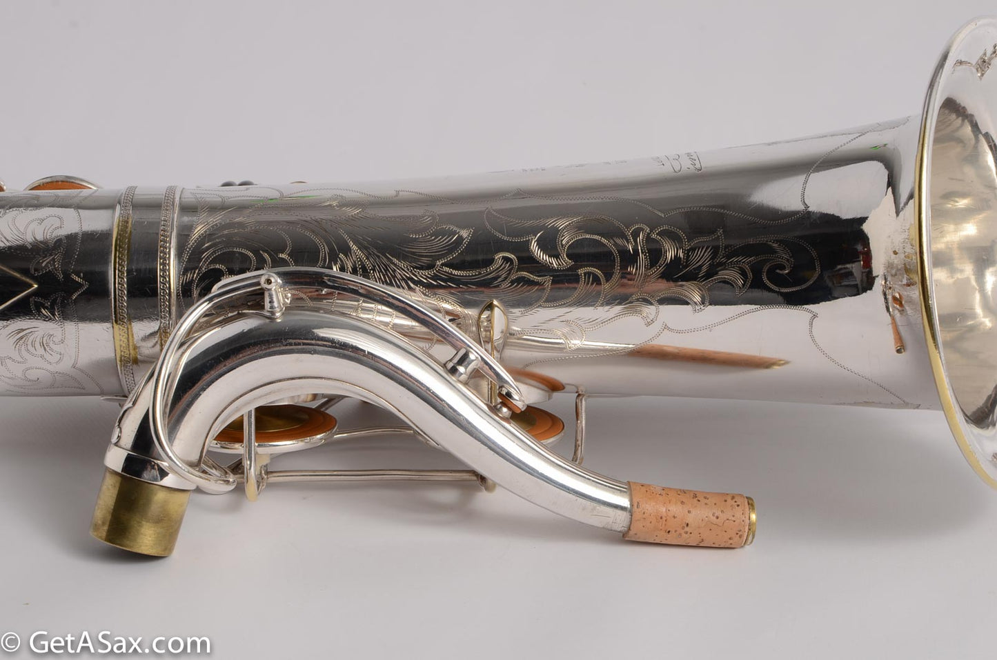 Selmer Radio Improved Tenor Original Silver Overhauled Excellent