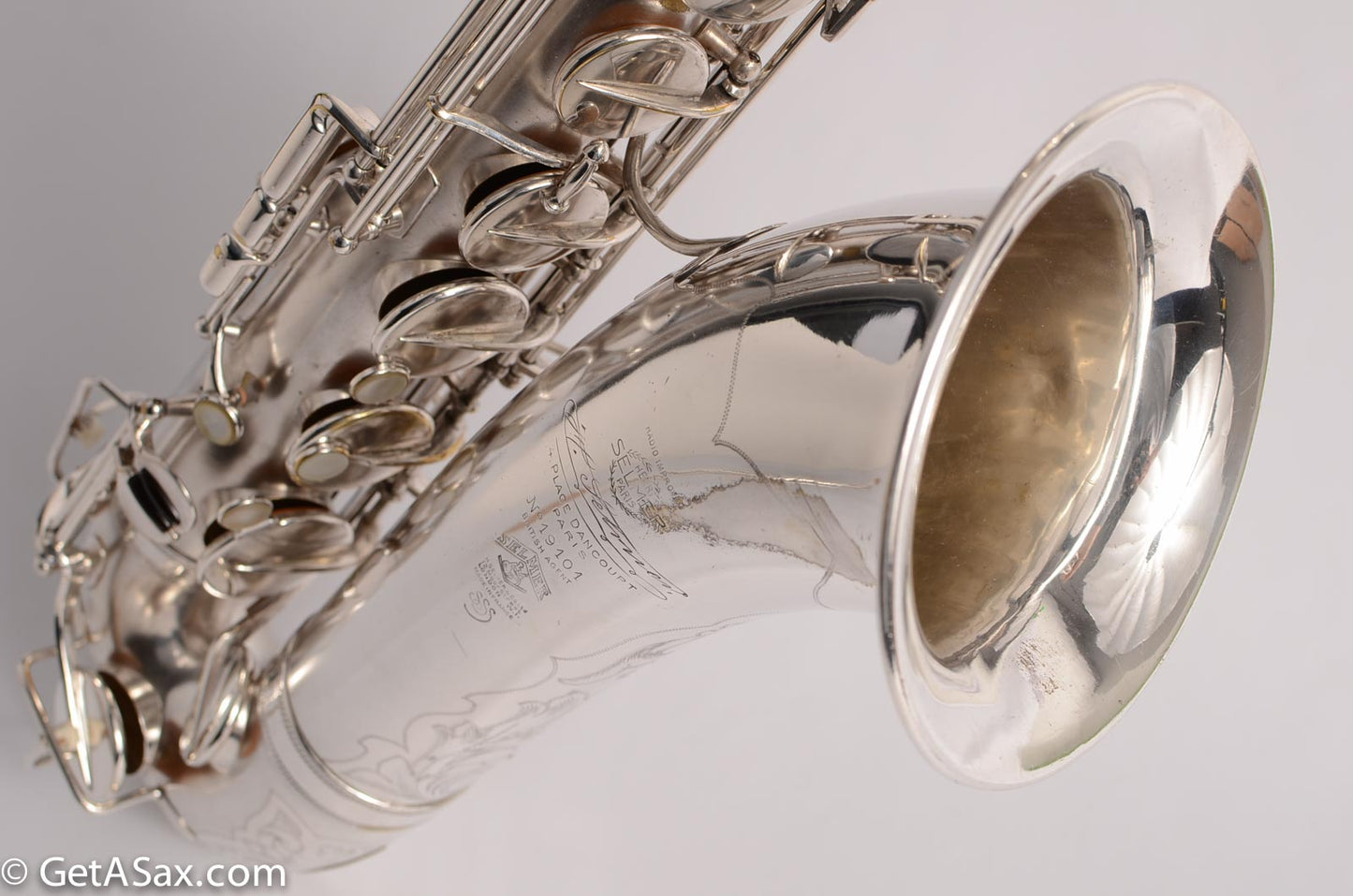 Selmer Radio Improved Tenor Original Silver Overhauled Excellent