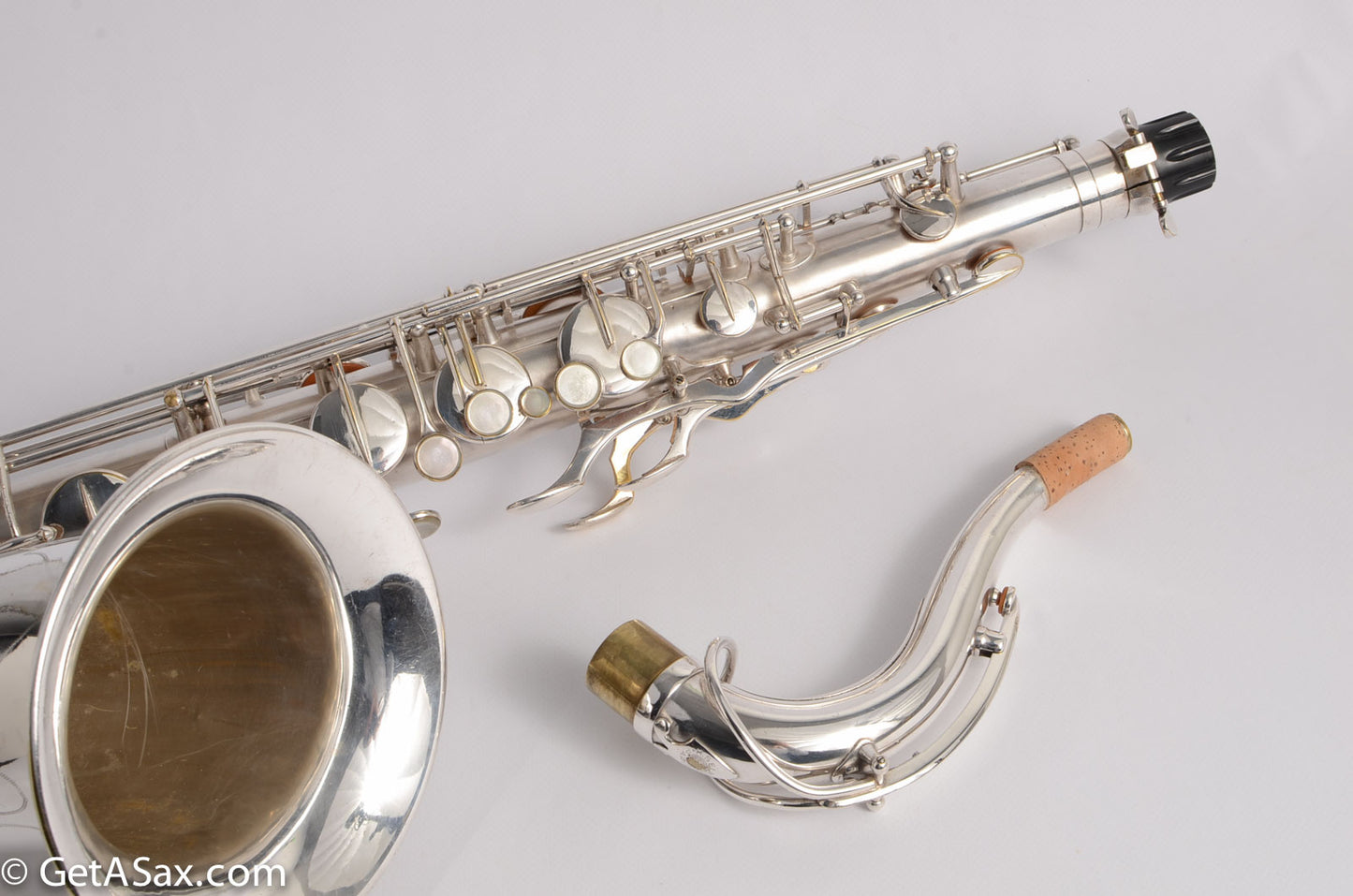 Selmer Radio Improved Tenor Original Silver Overhauled Excellent