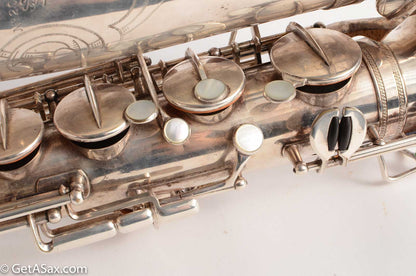 Selmer Radio Improved Tenor Original Silver Plate from 1935